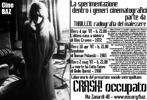 Cine BAZ @ CRASH!