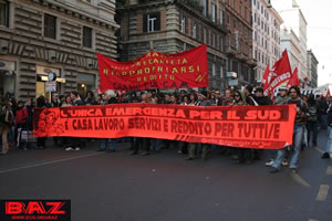 Roma 4 novembre 2006 - Spezzone autorganizzato del precariato sociale - CRASH!