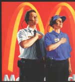 McDonalds Nation 1997  Oil on canvas - 69x69