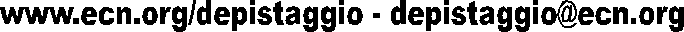 www.ecn.org/depistaggio - depistaggio@ecn.org