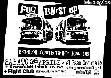 fug, burst up, crustfead jacob, fight club