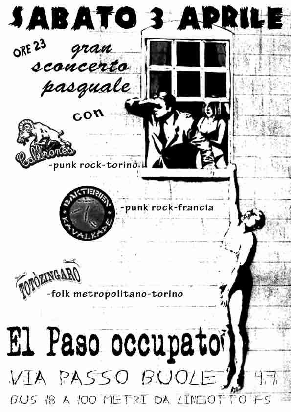 3 aprile a el paso BAKTERIEN KAVALKADE