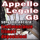 Appello legale del Genoa Legal Forum: servono ancora testimonianze, filmati, deposizioni