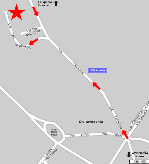 mappa stradale