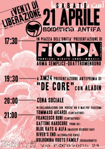 Fionda arma semplice 4meno1 + "De core” con Aladin @ Piazza dell’Unità  | Bologna | Emilia-Romagna | Italia