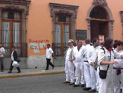 Tute Bianche a Oaxaca