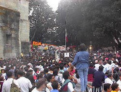 In piazza a Oaxaca