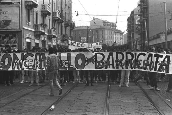 Fotografia del Collettivo Fotografico Leoncavallo